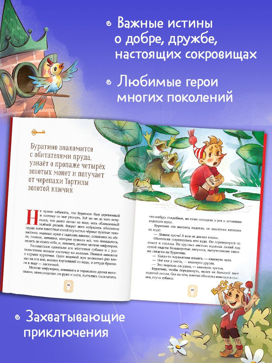 Алексей Толстой: Золотой ключик, или Приключения Буратино