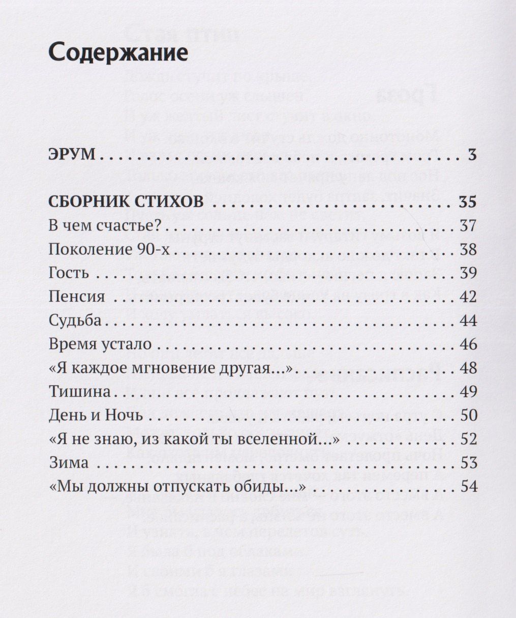 Татьяна Богомолова: Эрум. Сборник стихотворений
