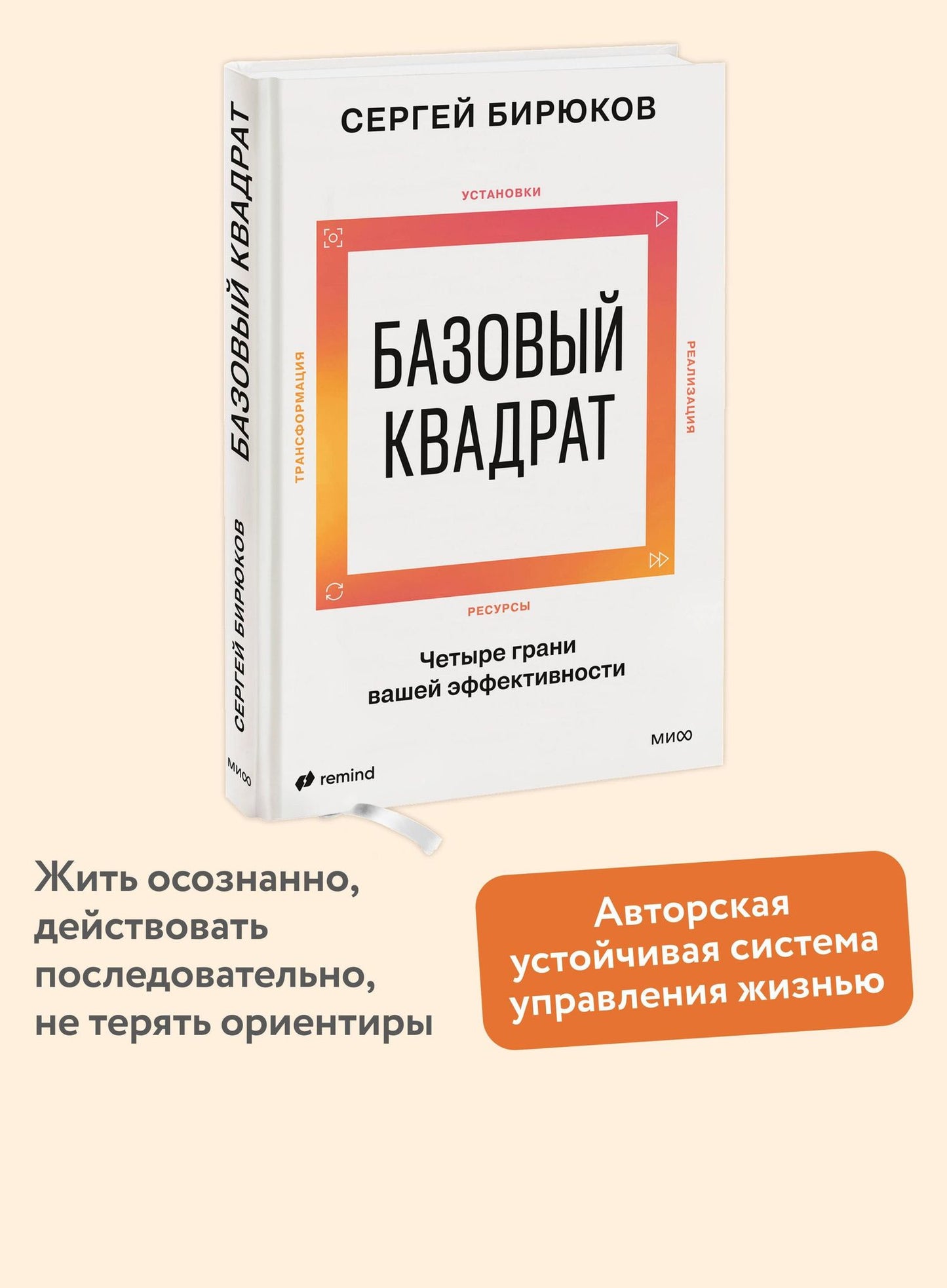 Бирюков Андреевич: Базовый квадрат. Четыре грани вашей эффективности