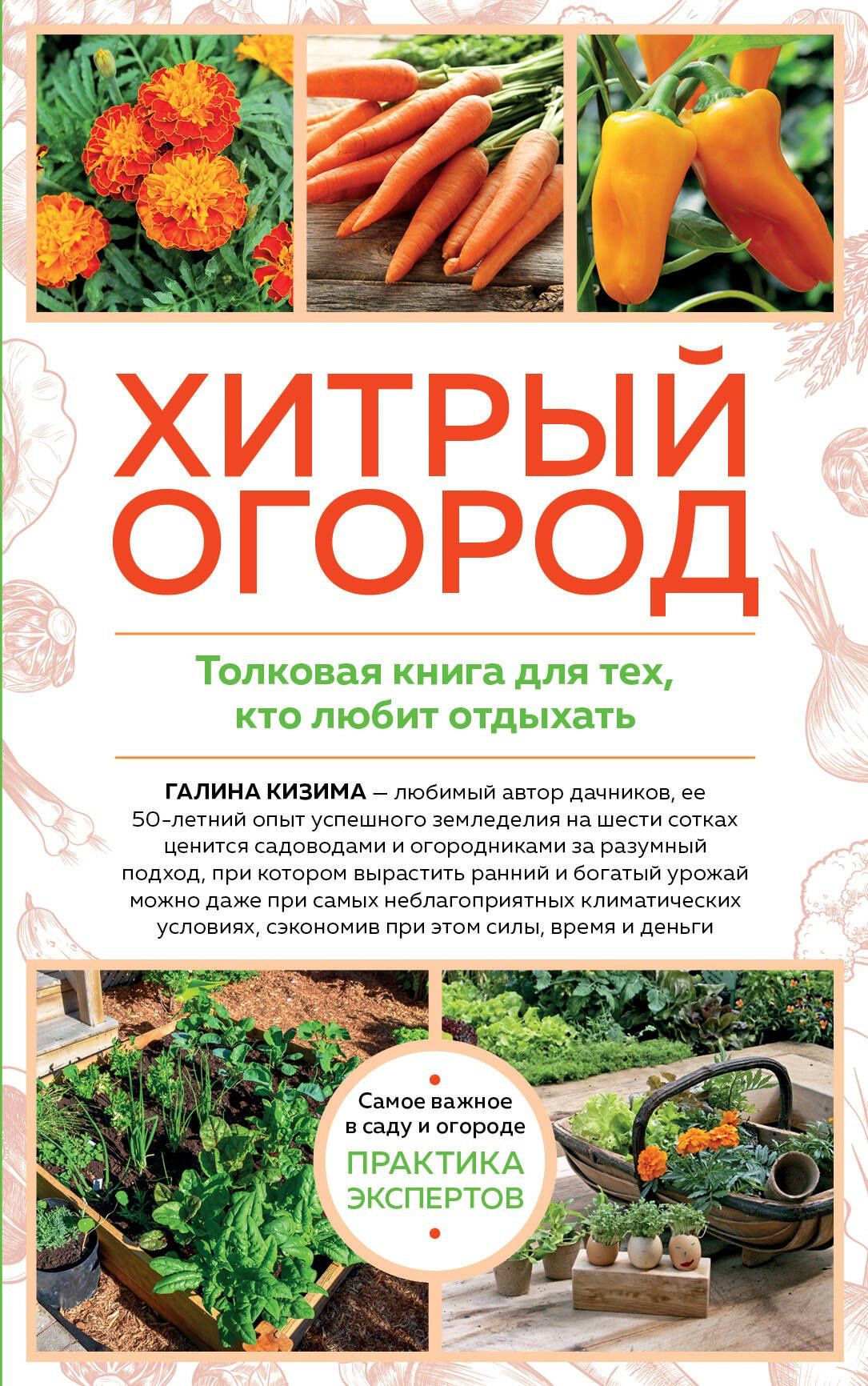 Галина Кизима: Хитрый огород. Толковая книга для тех, кто любит отдыхать