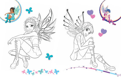Winx Club. Магия внутри. Раскраска по образцу