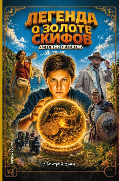 Дмитрий Емец: Золото скифов (ил. А. Крысова) (кинообложка)