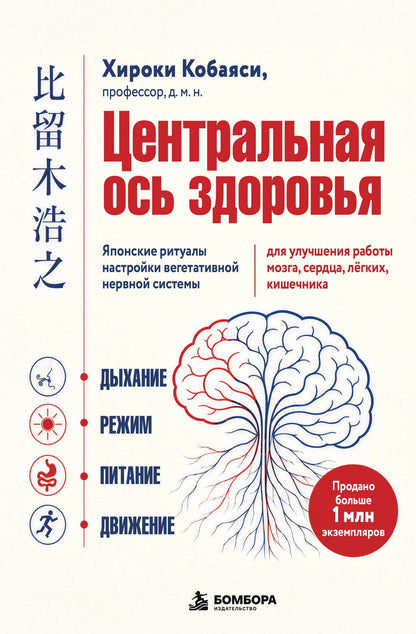 Хироюки Кобаяси: Центральная ось здоровья. Японские ритуалы настройки вегетативной нервной системы для улучшения работы мозга, сердца, лёгких, кишечника