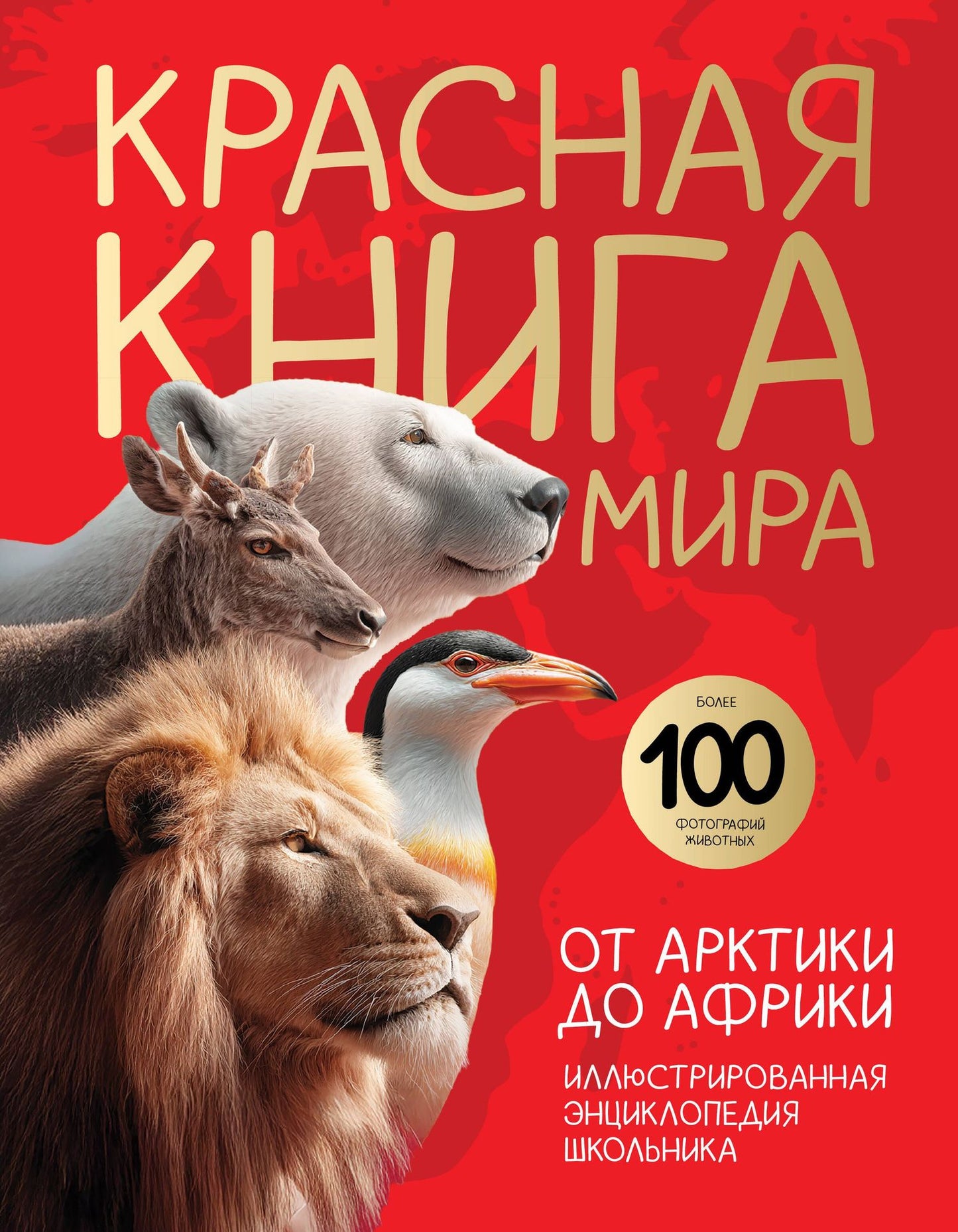 Юлия Добрыня: Красная книга мира. От Арктики до Африки. Иллюстрированная энциклопедия школьника (48 стр.)
