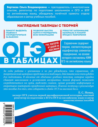 Ольга Вертаева: Английский язык