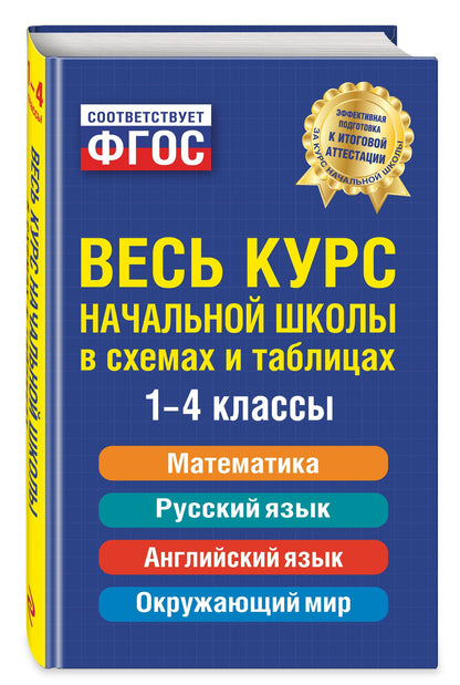 Наталья Степанова: Весь курс начальной школы: в схемах и таблицах