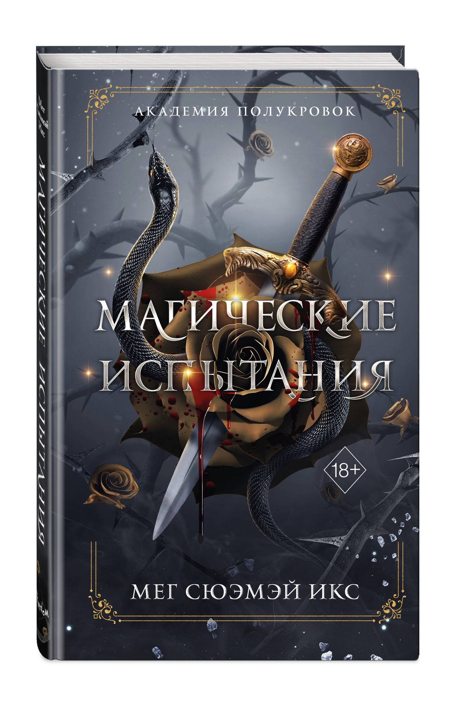 Мег Икс: Академия полукровок. Магические испытания (#1)