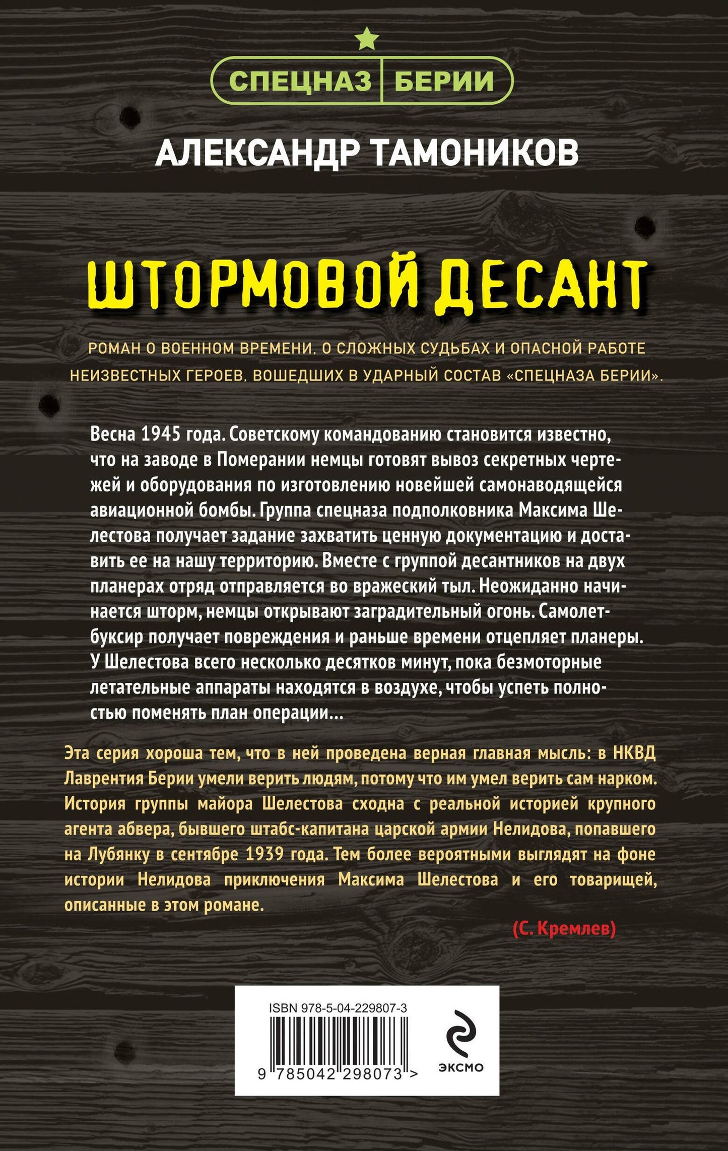 Александр Тамоников: Штормовой десант