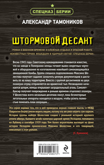 Александр Тамоников: Штормовой десант