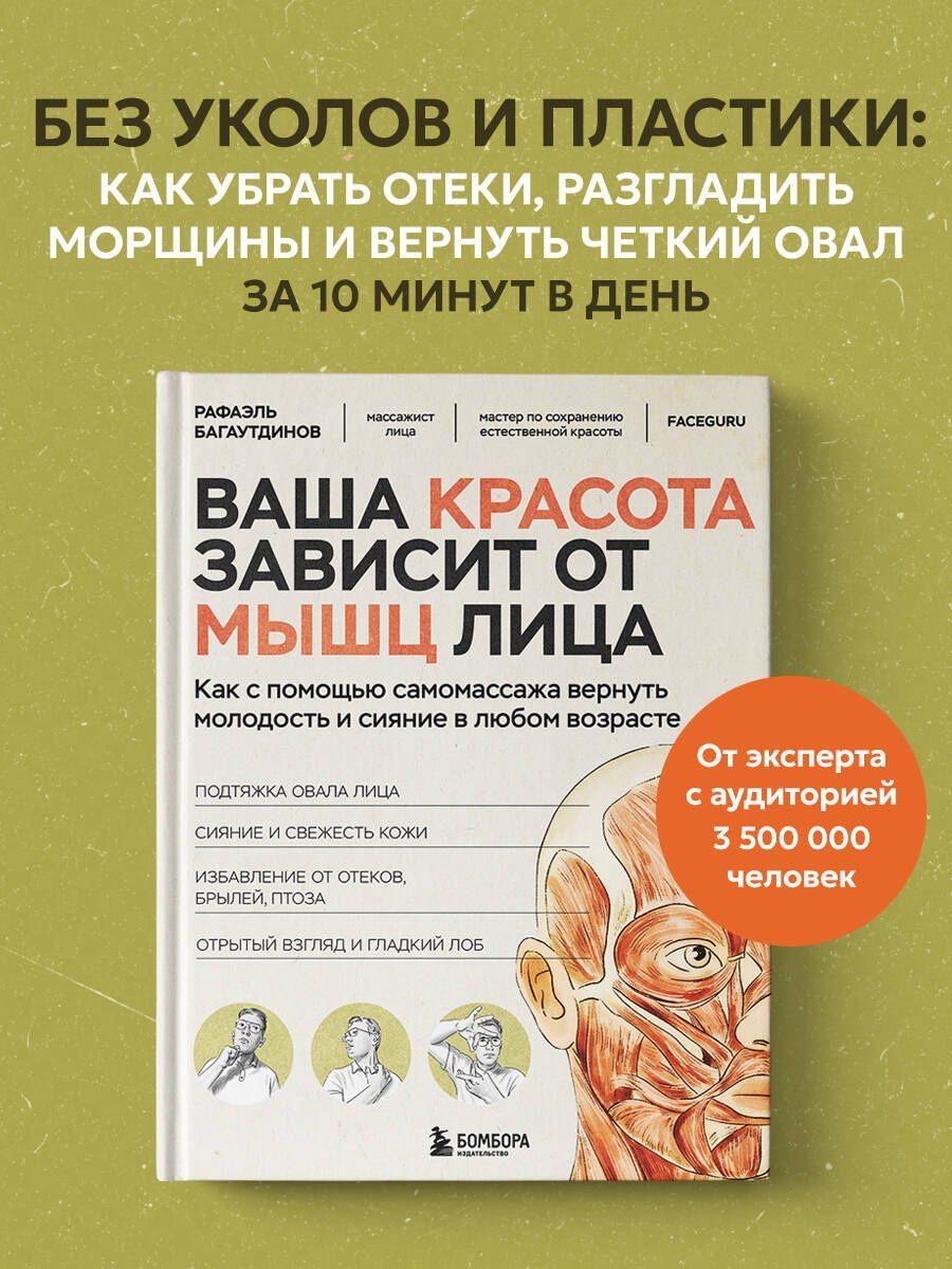 Рафаэль Багаутдинов: Ваша красота зависит от мышц лица. Как с помощью самомассажа вернуть молодость и сияние в любом возрасте