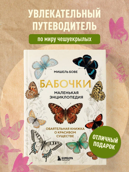 Мишель Бове: Бабочки! Маленькая энциклопедия. Обаятельная книжка о красивом существе