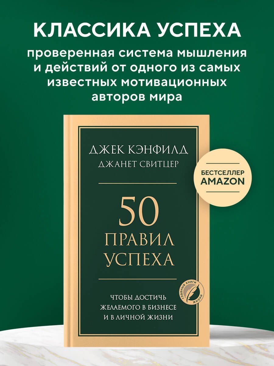 50 правил успеха, чтобы достичь желаемого в бизнесе и в личной жизни