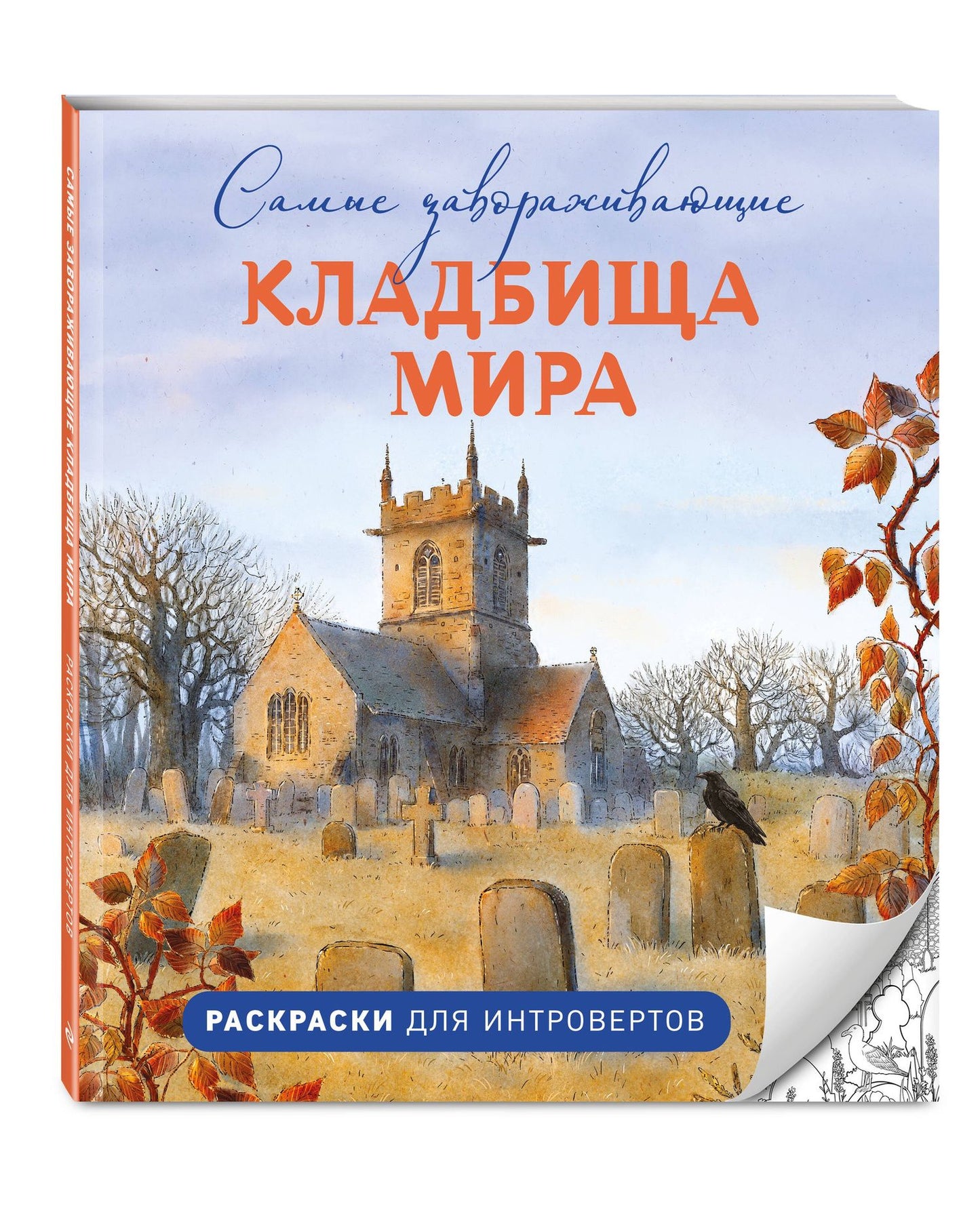 Самые завораживающие кладбища мира. Раскраски для интровертов
