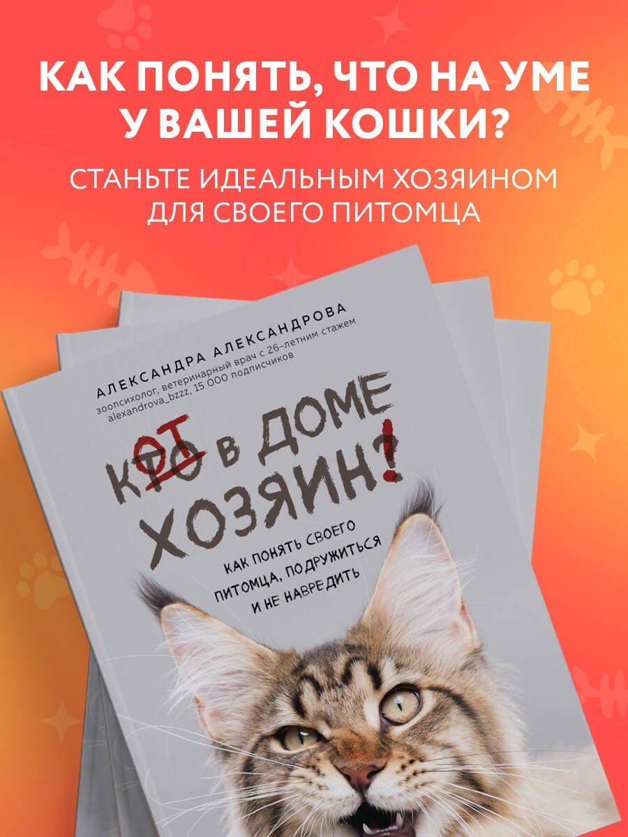 Александра Александрова: Кот в доме хозяин! Как понять своего питомца, подружиться и не навредить (новое оформление)