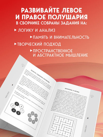 Петр Образцов: Логика и креатив. 50 головоломок для тренировки мозга от простого к сложному