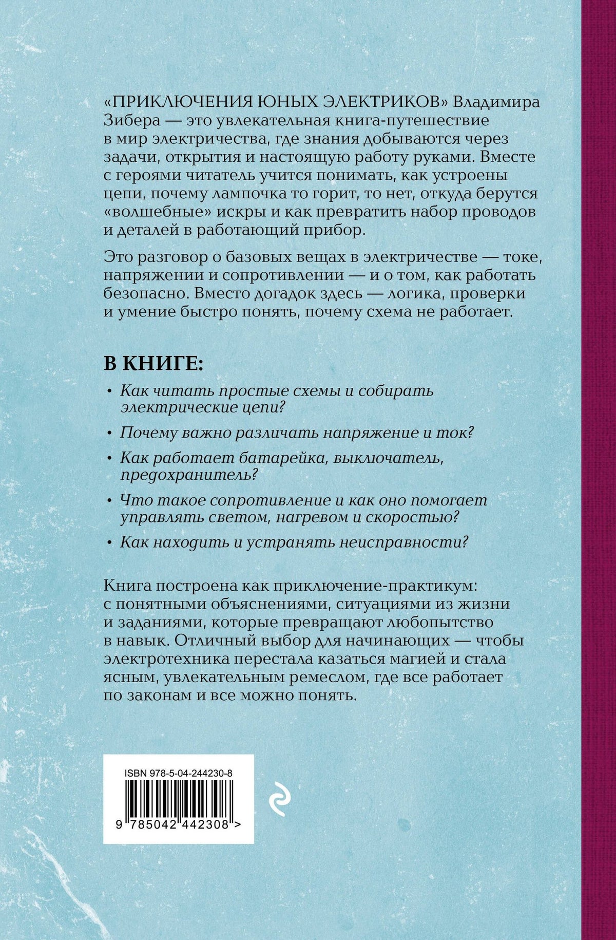 Владимир Зибер: Приключения юных электриков. Рассказы о тайнах электричества. Лучшие советские учебники