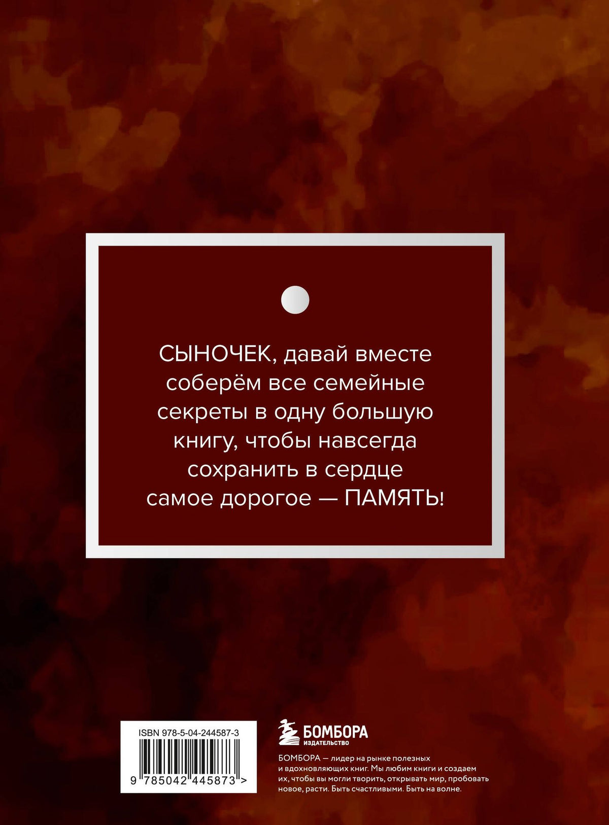Мой любимый сыночек, расскажи мне о своей жизни. Большая книга секретов
