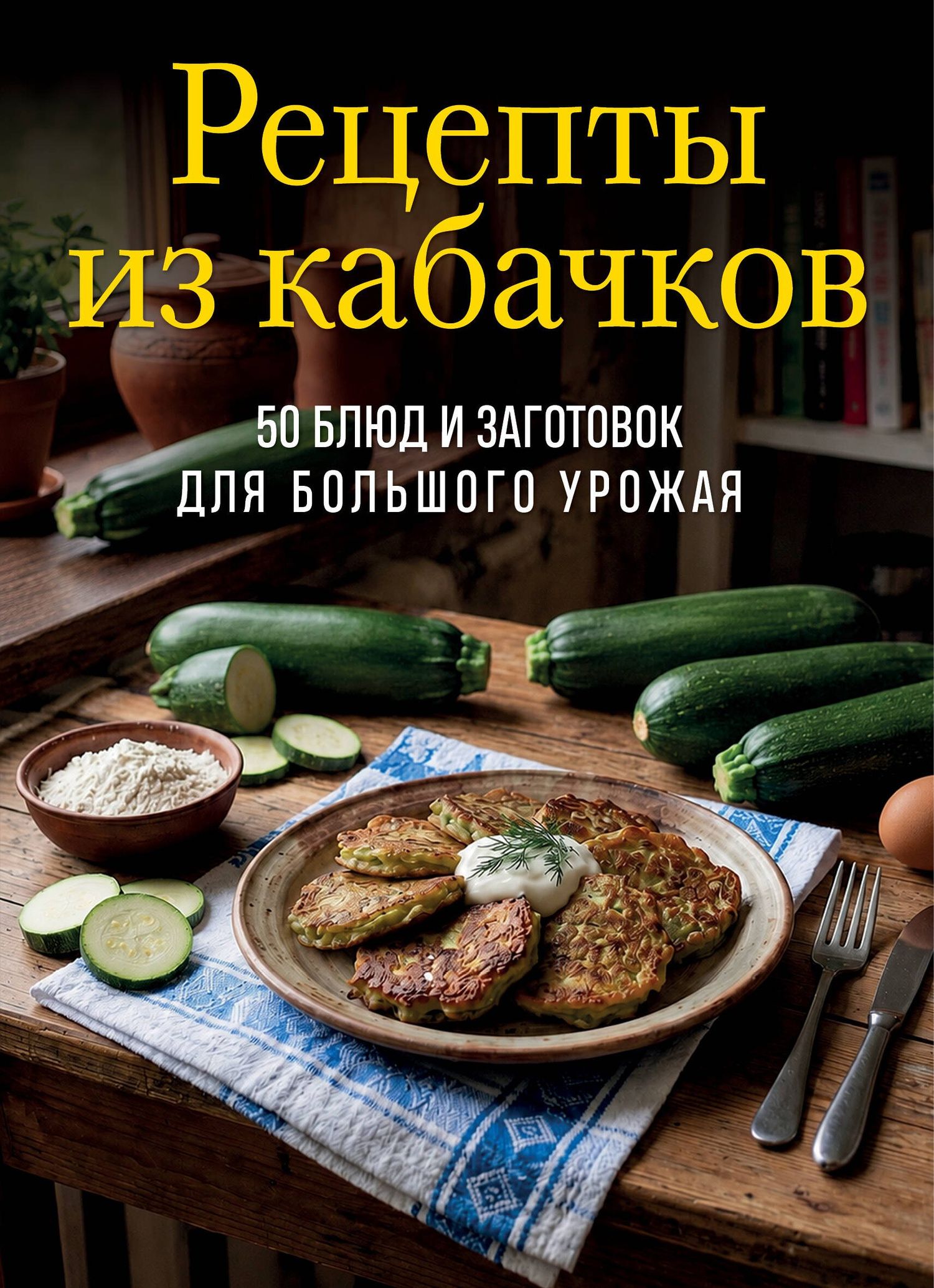 Рецепты из кабачков. 65 блюд и заготовок для большого урожая
