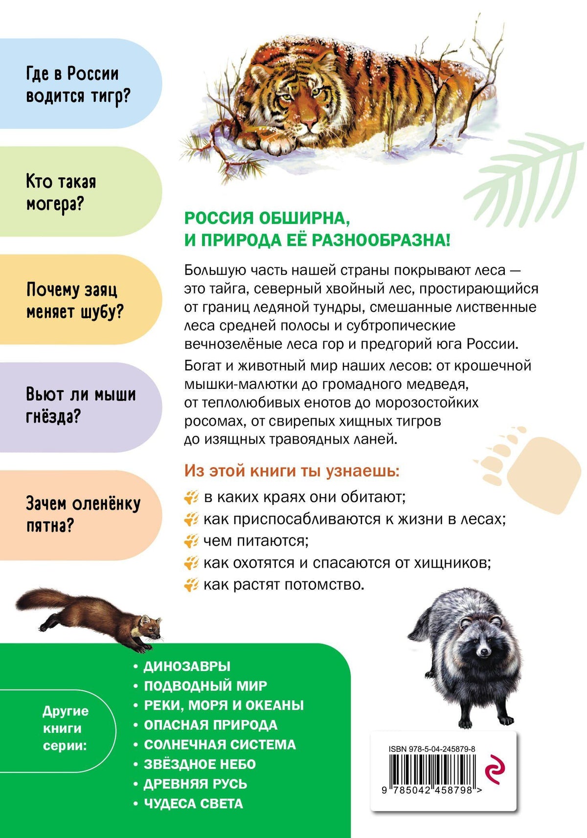 Животные лесов России