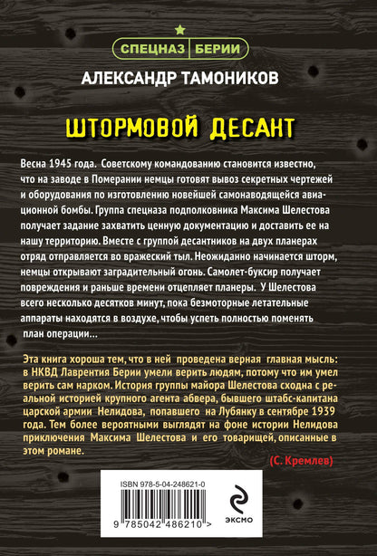 Александр Тамоников: Штормовой десант