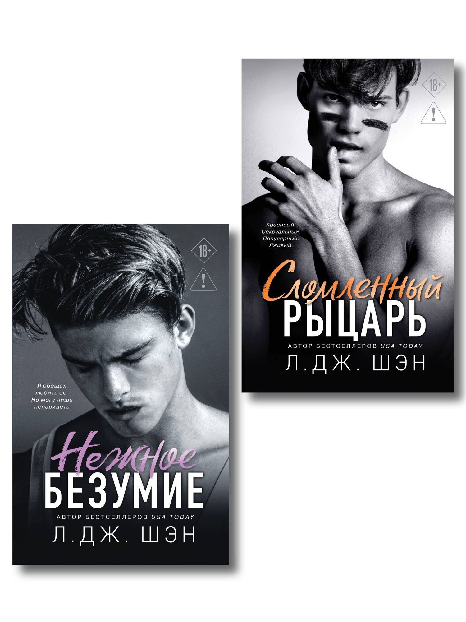Л.Дж. Шэн: Комплект из 2-х книг: Школа Всех Святых. Нежное безумие (#1) + Школа Всех Святых. Сломленный рыцарь (#2)