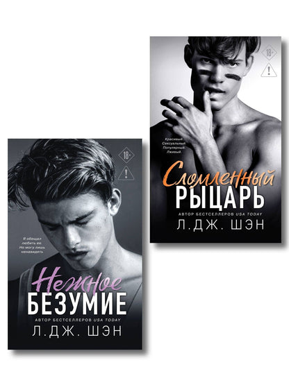 Л.Дж. Шэн: Комплект из 2-х книг: Школа Всех Святых. Нежное безумие (#1) + Школа Всех Святых. Сломленный рыцарь (#2)
