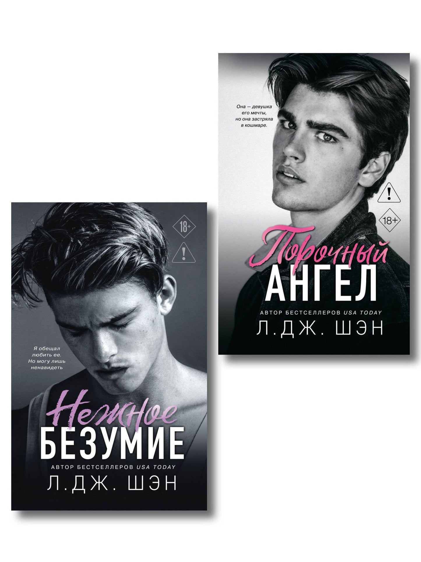 Л.Дж. Шэн: Комплект из 2-х книг: Школа Всех Святых. Нежное безумие (#1) + Школа Всех Святых. Порочный ангел (#4)