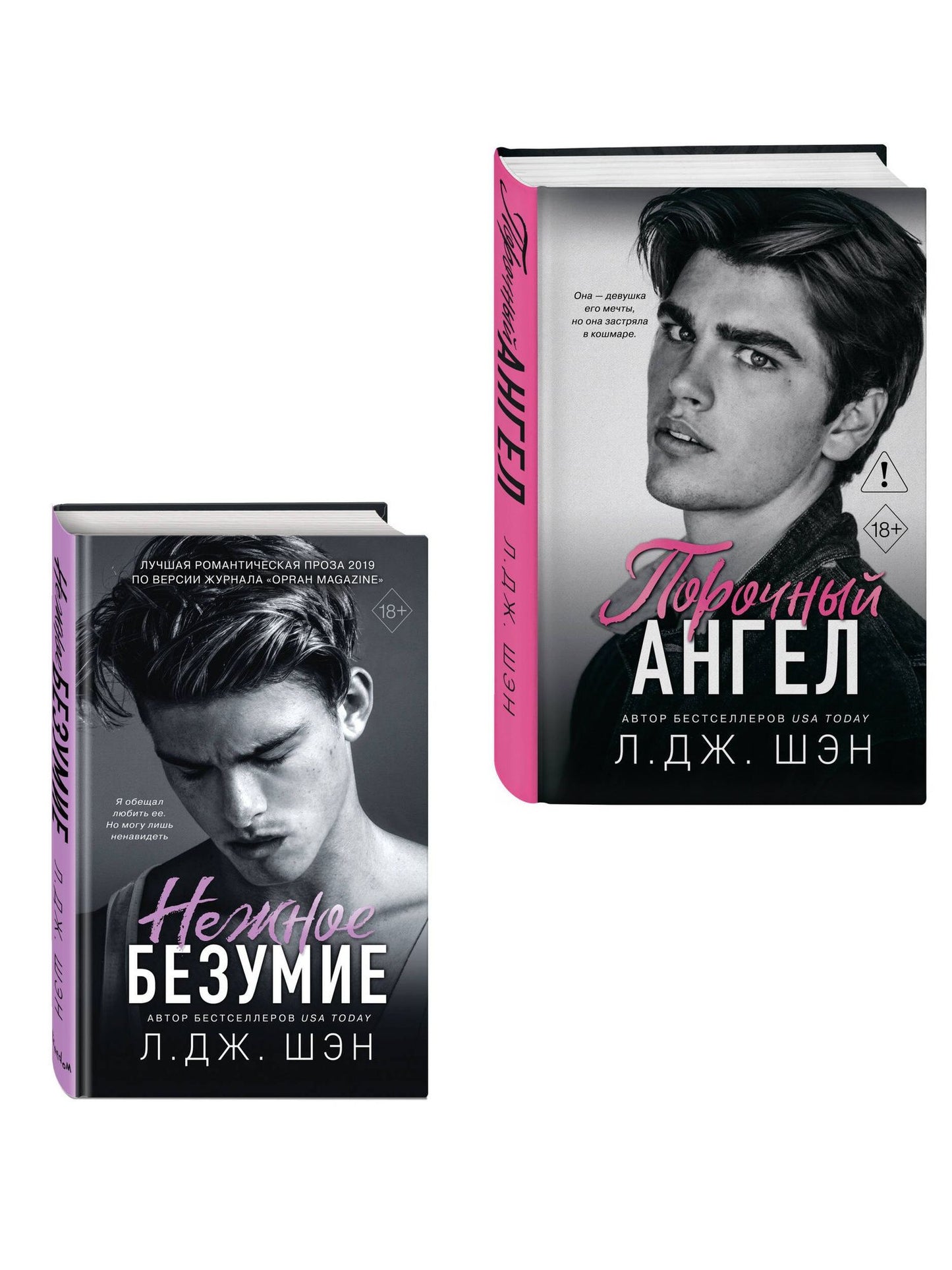 Л.Дж. Шэн: Комплект из 2-х книг: Школа Всех Святых. Нежное безумие (#1) + Школа Всех Святых. Порочный ангел (#4)