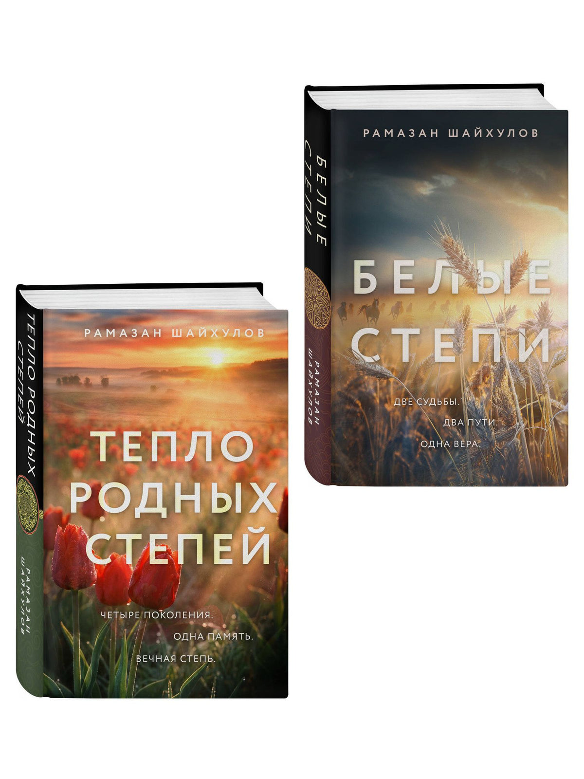 Рамазан Шайхулов: Комплект из 2-х книг: Белые степи + Тепло родных степей
