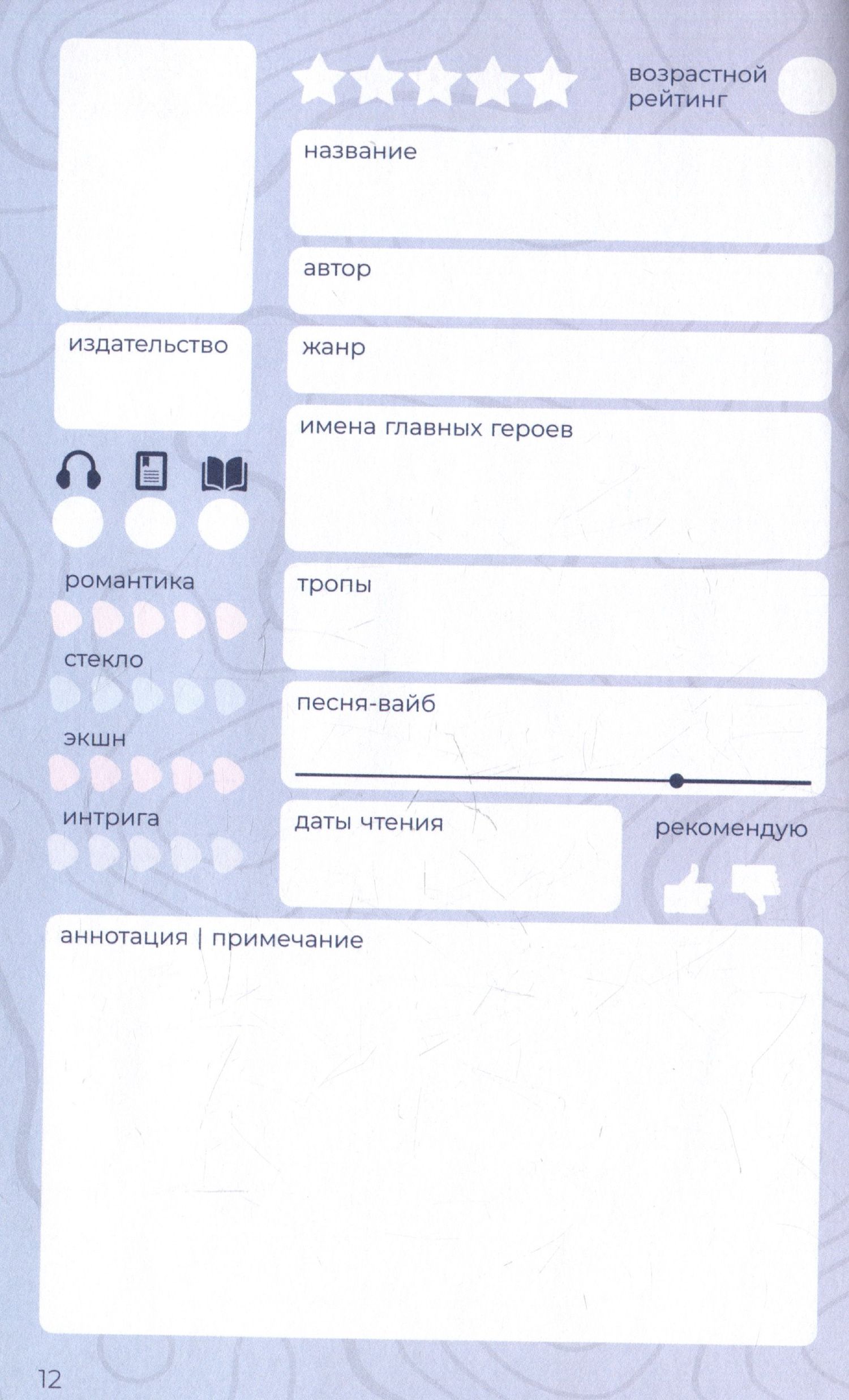 Анжелика Гейн: Читательский дневник