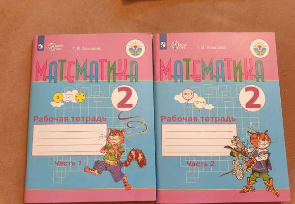 Татьяна Алышева: Математика. 2 класс. Рабочая тетрадь. Адаптированные программы. Часть 2. ФГОС ОВЗ