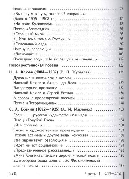 Русский язык и литература. Литература. 11 класс. Учебник. В 5-ти частях. Часть 2. Базовый уровень (для обучающихся с нарушением зрения)