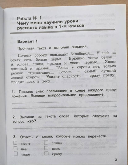 Ольга Курлыгина: Русский язык. 2 класс. Предварительный, текущий, итоговый контроль. ФГОС