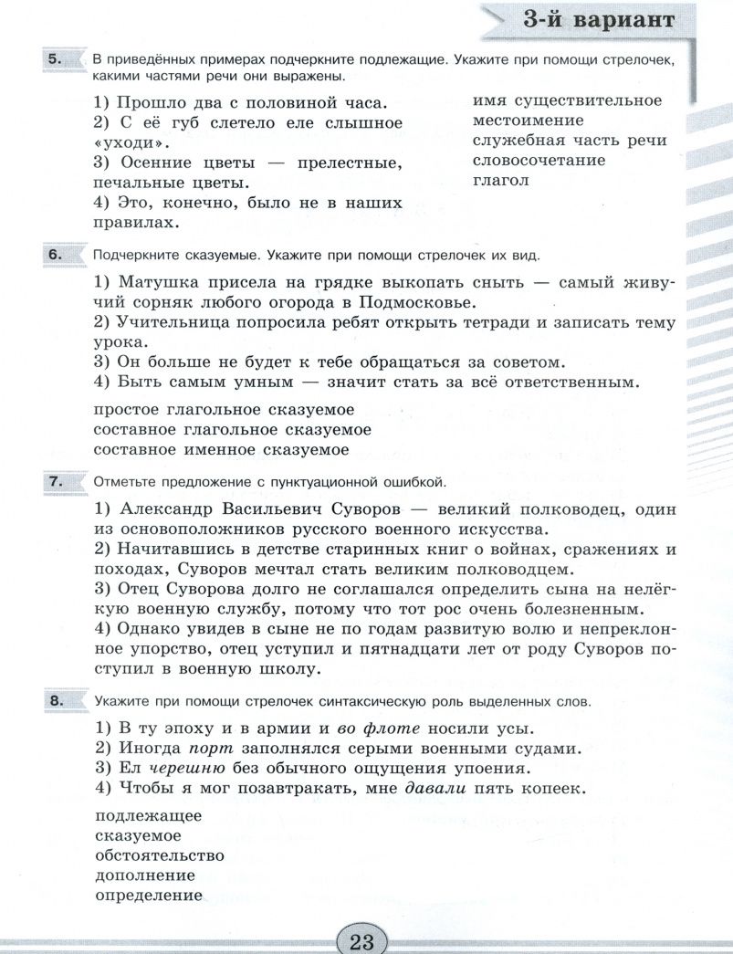 Наталья Соловьева: Русский язык. 8 класс. Диагностические работы. ФГОС