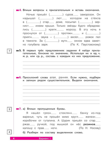 Надежда Воскресенская: Русский язык. 4 класс. Что я знаю. Что я умею. Тетрадь проверочных работ. В двух частях. Часть 2