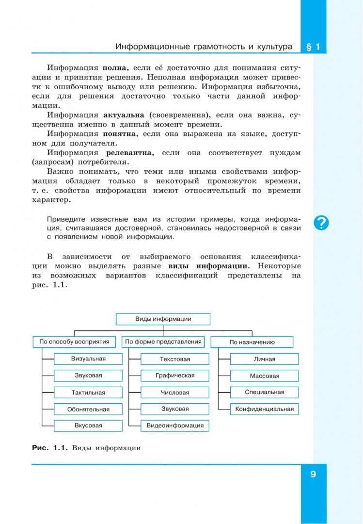 Людмила Босова: Информатика. Базовый уровень. Учебное пособие для СПО. В 2-х частях. Часть 1