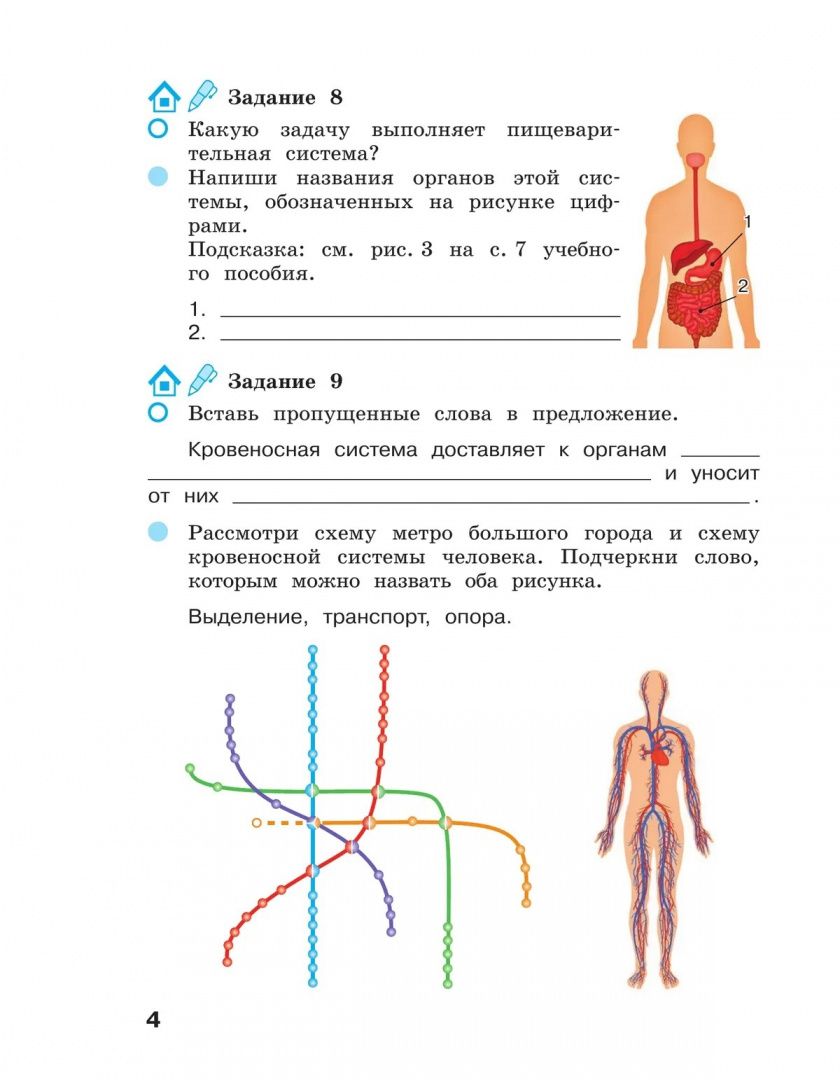 Александр Вахрушев: Окружающий мир. 3 класс. Рабочая тетрадь. В 2-х частях