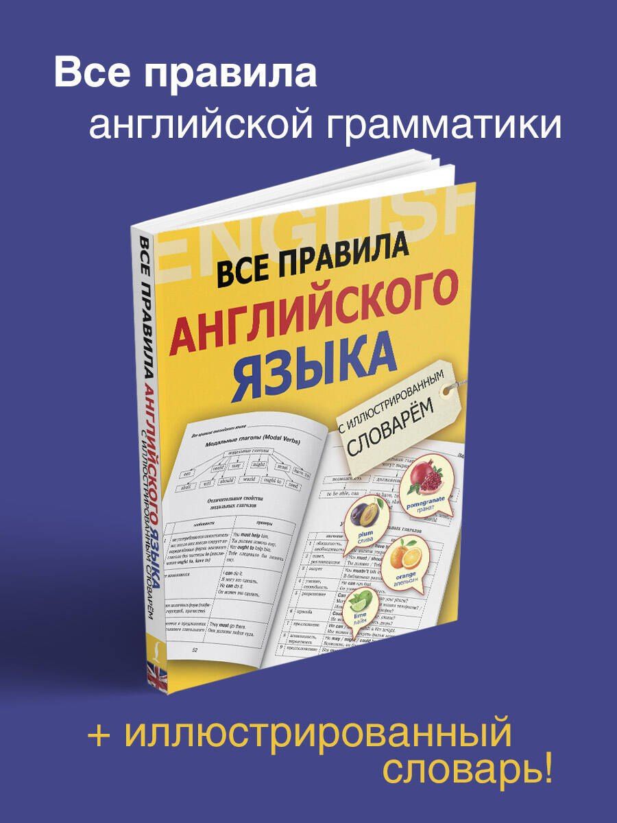 Виктория Державина: Все правила английского языка с иллюстрированным словарём