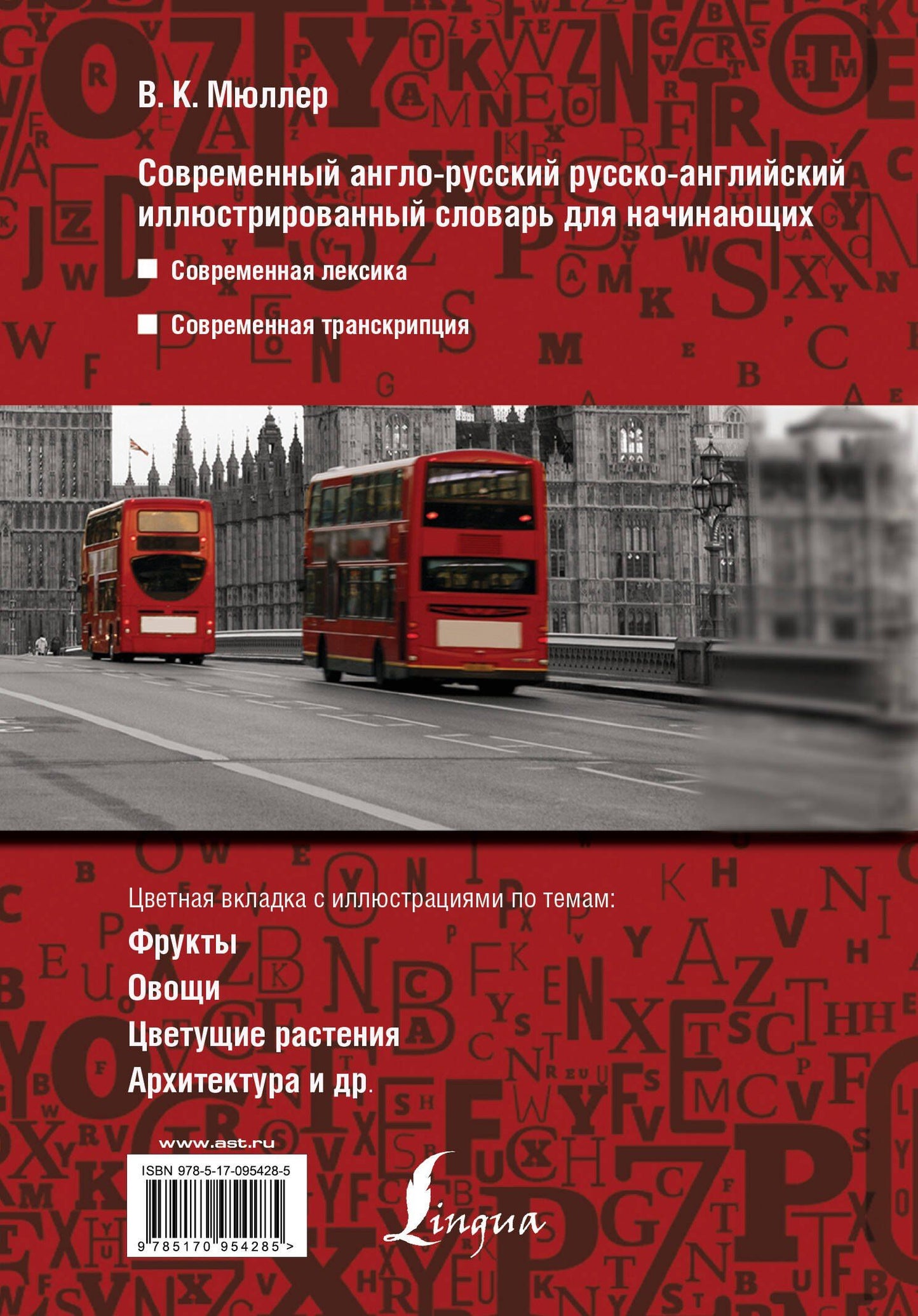Владимир Мюллер: Современный англо-русский русско-английский иллюстрированный словарь для начинающих