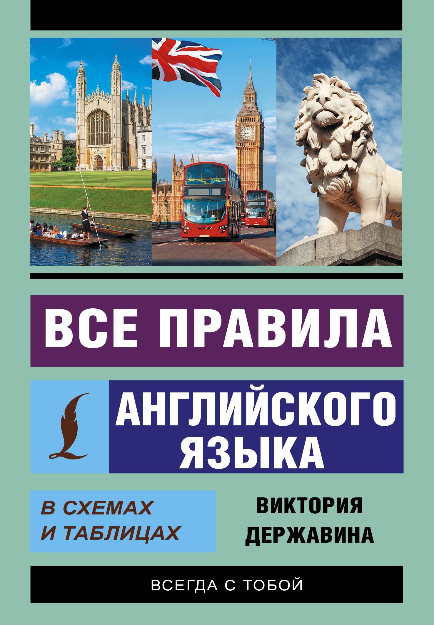 Виктория Державина: Все правила английского языка в схемах и таблицах