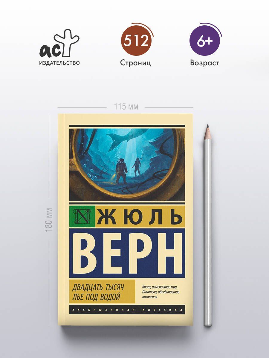 Жюль Верн: Двадцать тысяч лье под водой