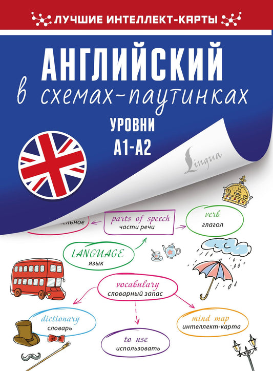 Коллектив авторов: Английский в схемах-паутинках. Уровни А1-А2