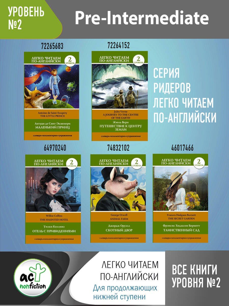 Фрэнсис Бернетт: Таинственный сад. Уровень 2