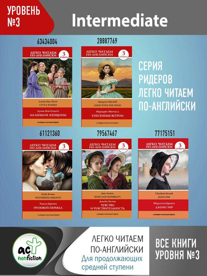 Эмили Бронте: Грозовой перевал / Wuthering Heights. Уровень 3