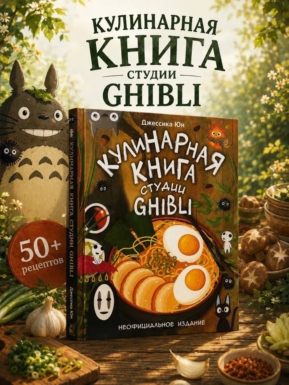 Джессика Юн: Кулинарная книга студии Ghibli