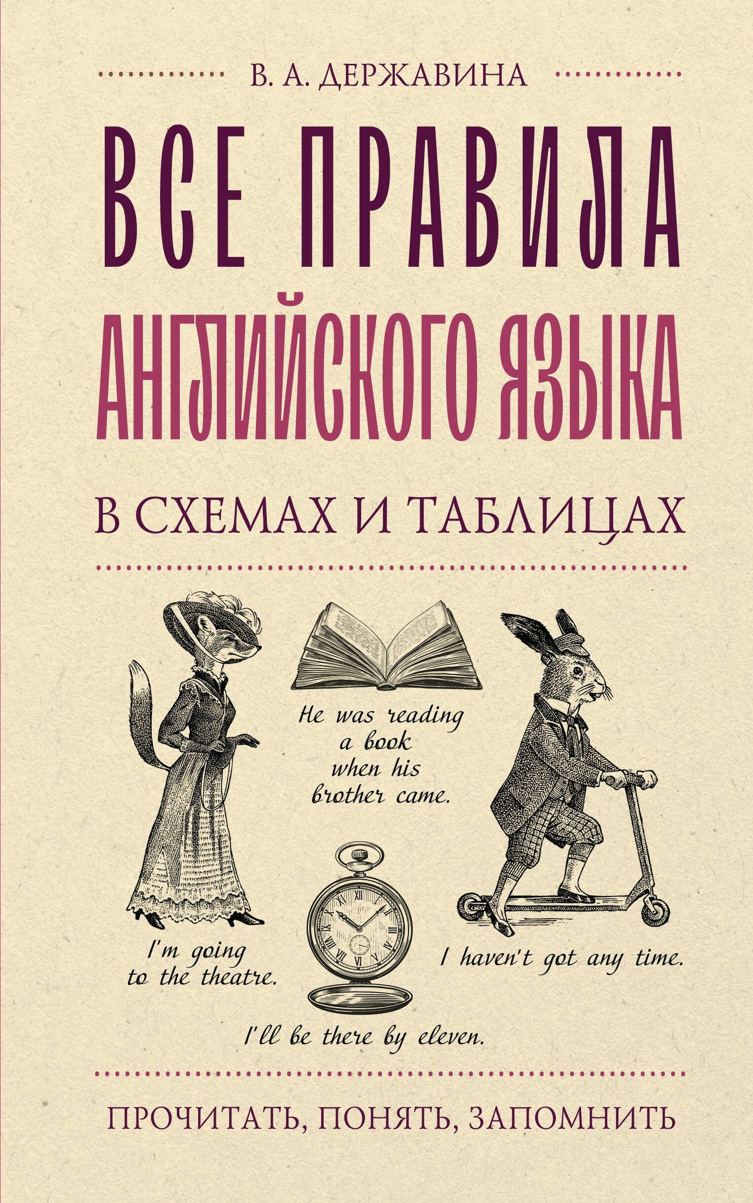 Виктория Державина: Все правила английского языка в схемах и таблицах
