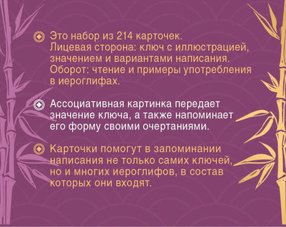 Александра Белоусова: 214 иероглифических ключей японского языка. Флеш-карточки