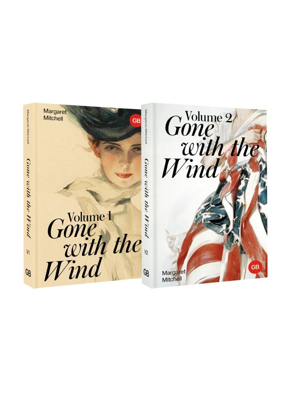 Маргарет Митчелл: Комплект из 2 книг: Gone with the Wind. Volume 1. Volume 2