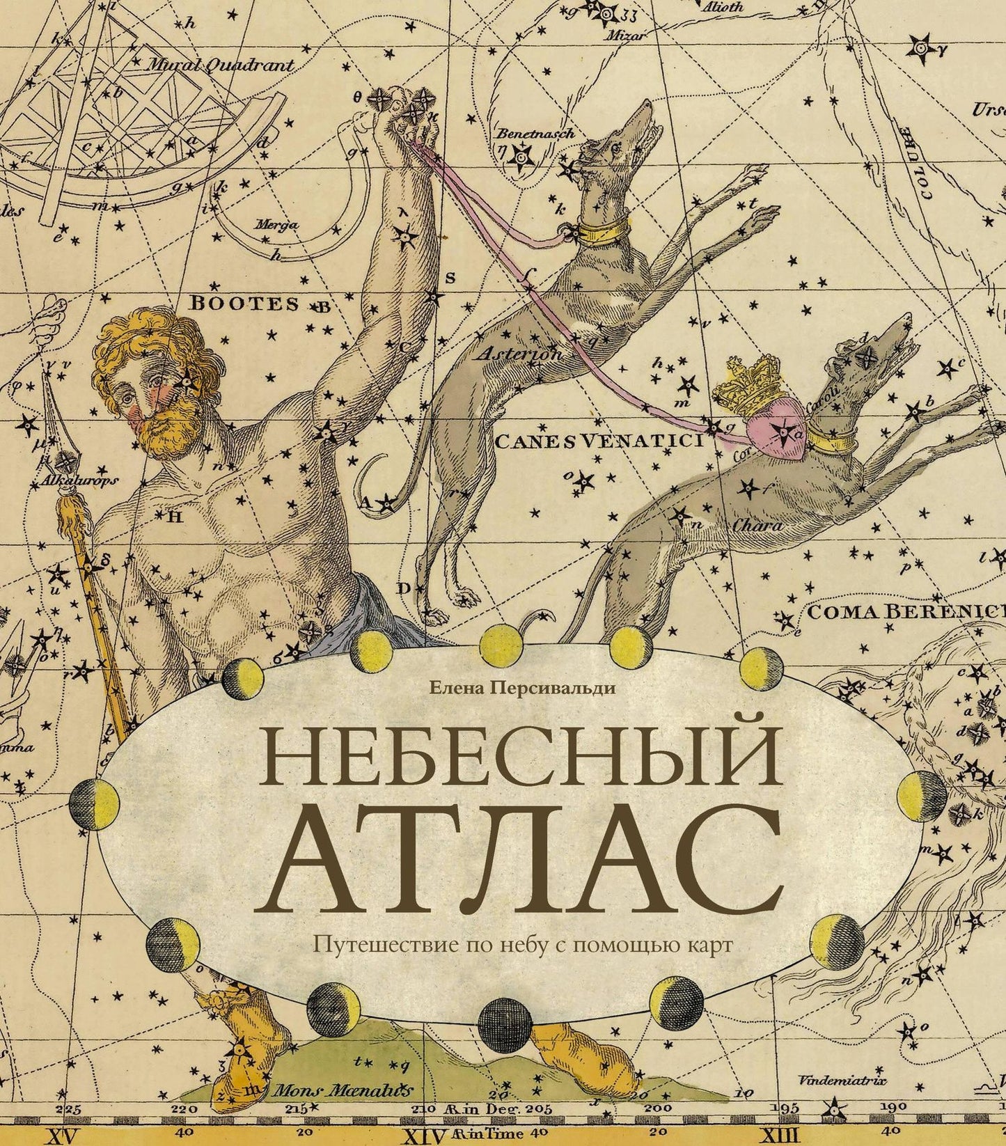 Елена Персивальди: Небесный атлас. Путешествие по небу с помощью карт