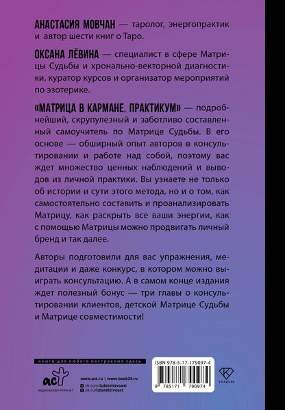 Оксана Сергеевна Левина: Матрица в кармане. Практикум
